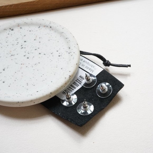 4/$25 Urban Outfitters Bubble Burst Mini Post Earrings Galactic Stones - Picture 2 of 2